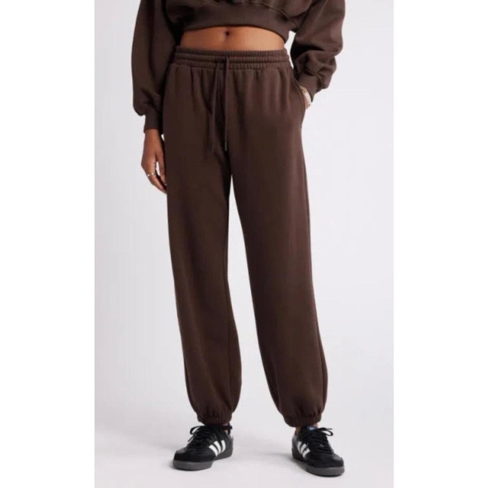 SET Active Brand Brown Balloon Jogger Pants Women’s L